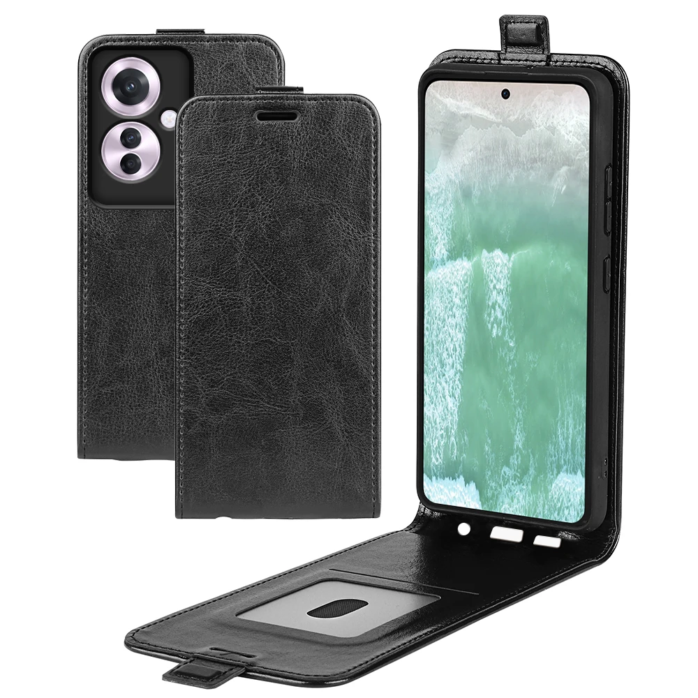 Флип-чехол вертикальный для телефона OPPO Reno 11 F