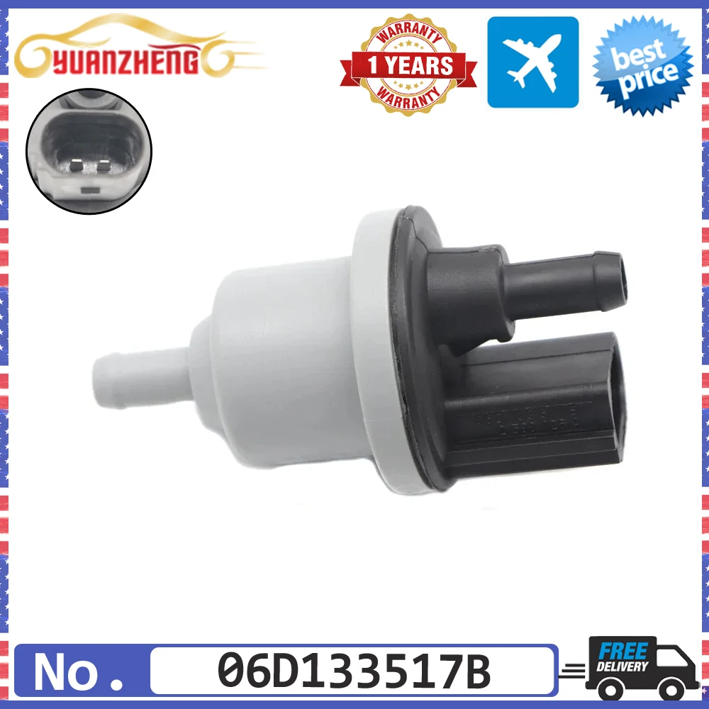 НОВЫЙ 06D 133517 Электромагнитный клапан продувки топливного пары B для Audi A8 A4 Q7 Volkswagen