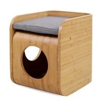 new bamboo material multifunctional comfortable sleeping pet nest furniture