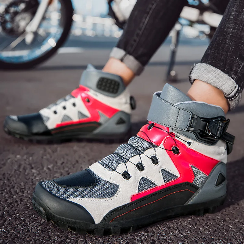 Motorcycle Boots Motocross Men Soft 