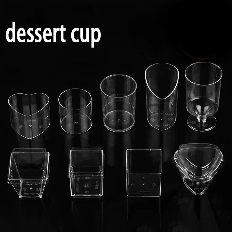 

Одноразовые десертные чашки, 30 шт., пластиковые чашки-аппетиты, чашки для выстрела, чашки для Catering вечерние Tiramisu, чашка для мороженого на день рождения, свадьбу