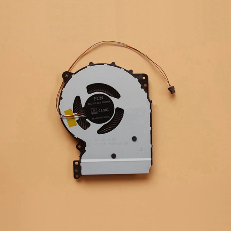 Новый оригинальный ноутбук, центральный процессор Охлаждающий вентилятор для ASUS X507 X507U X507UA X507UA-BQ042T X507UB X507UBR Cooler DFS561405PL0T FKCP DC 5V 0.5A