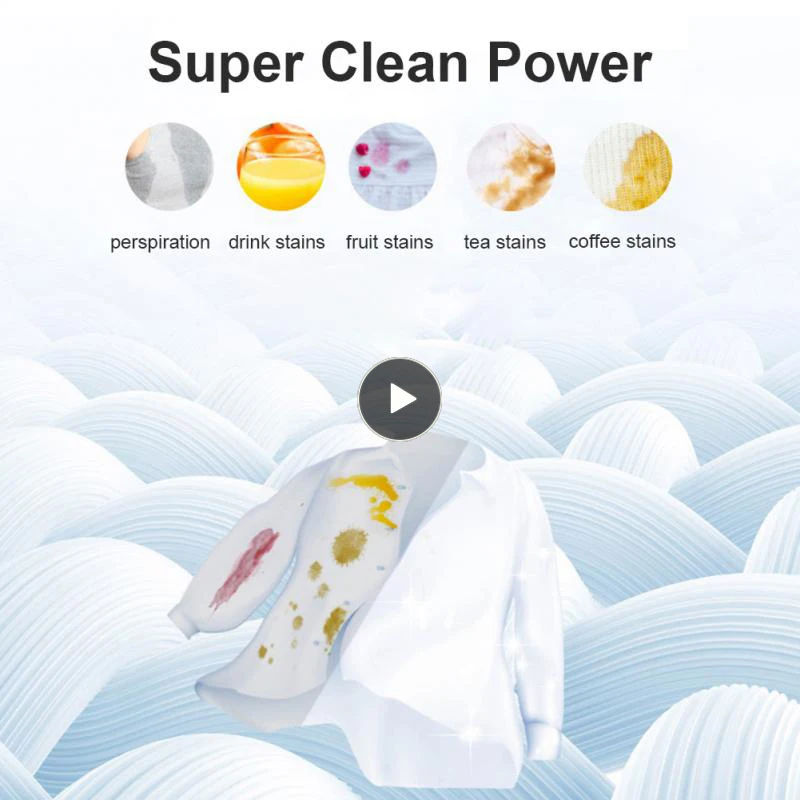 

Good Cleaning Effect Laundry Detergent Safe Washing Powder Deep Cleaning Not Hurt Clothes Washing Machine Laundry Tablets Fresh