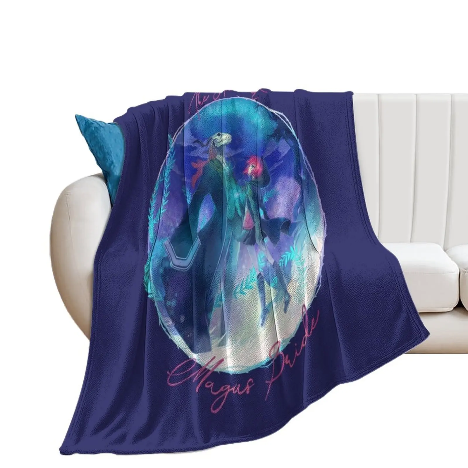 Старинный постер Magus Bride - Mahoutsukai no. Yome typo (площадь ver.) Одеяло очень большие