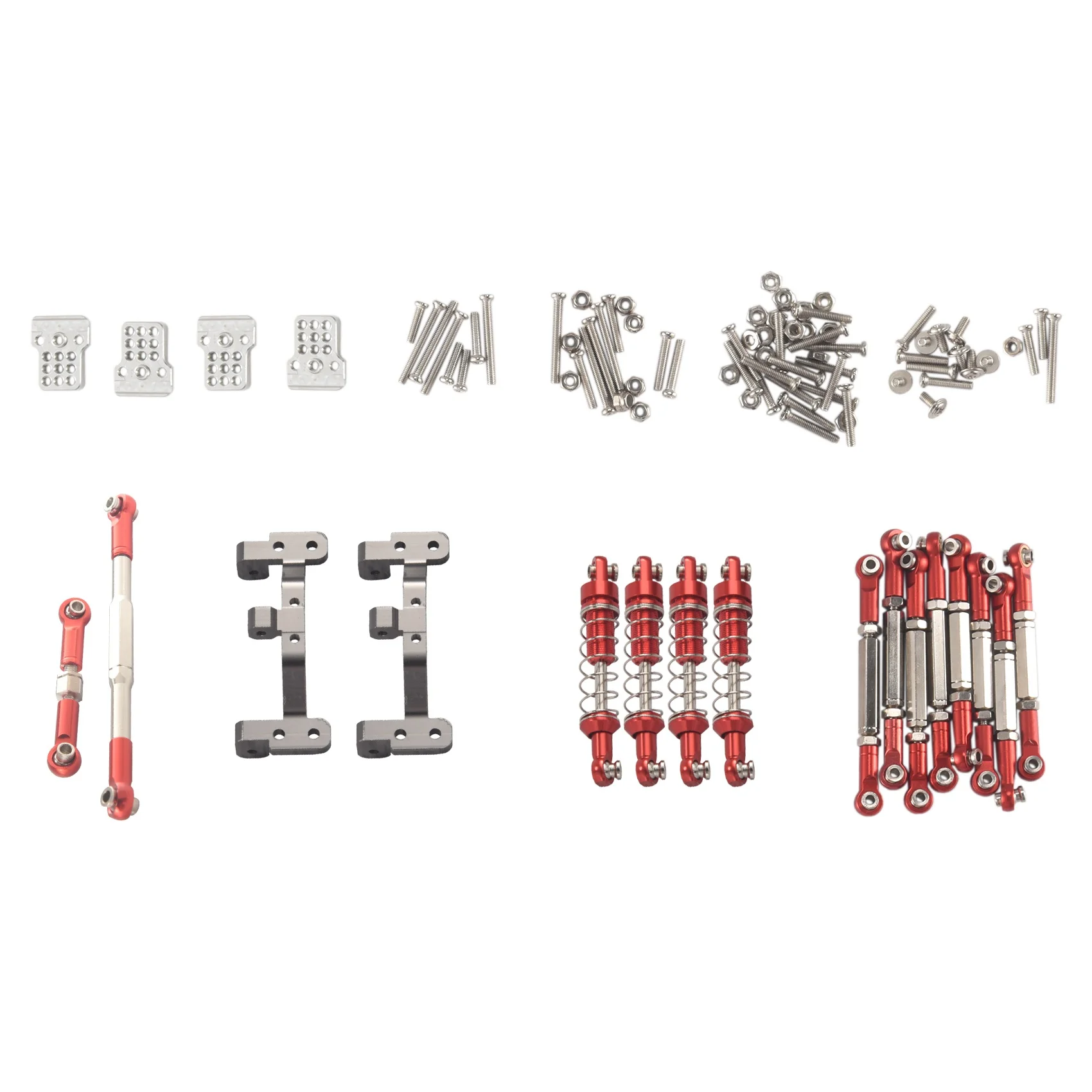 Металлическая Рулевая тяга Тяговая разрядная для WPL C14 C24 модель 1/16 обновленные