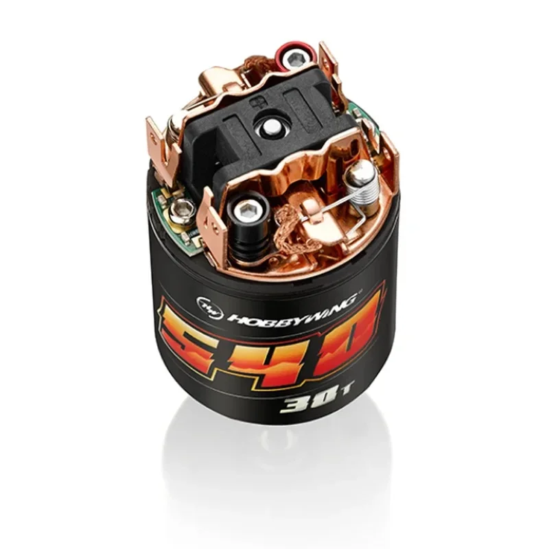 Фото Hobbywing QuicRun Матовый двигатель 540 30T 40T/555 11T 13T с регулятором скорости 60A 80A для 1/10 RC гусеничного автомобиля №2