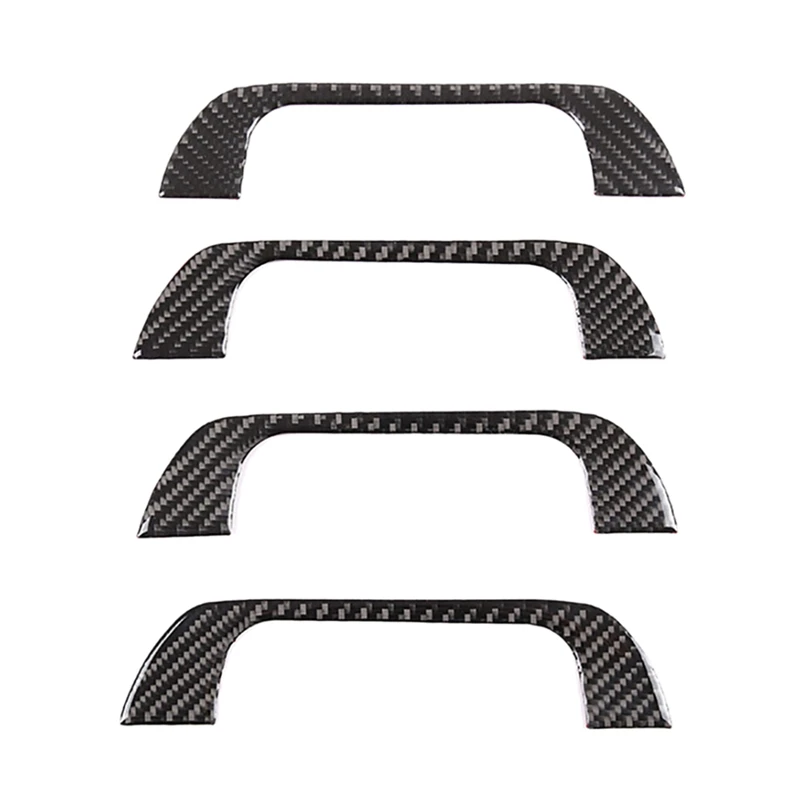 

Car Soft Carbon Fiber Roof Handle Cover Trim For Honda CRV 2007-2011