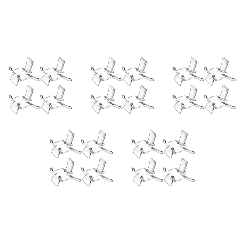 100 шт. акриловые витрины для мелких предметов