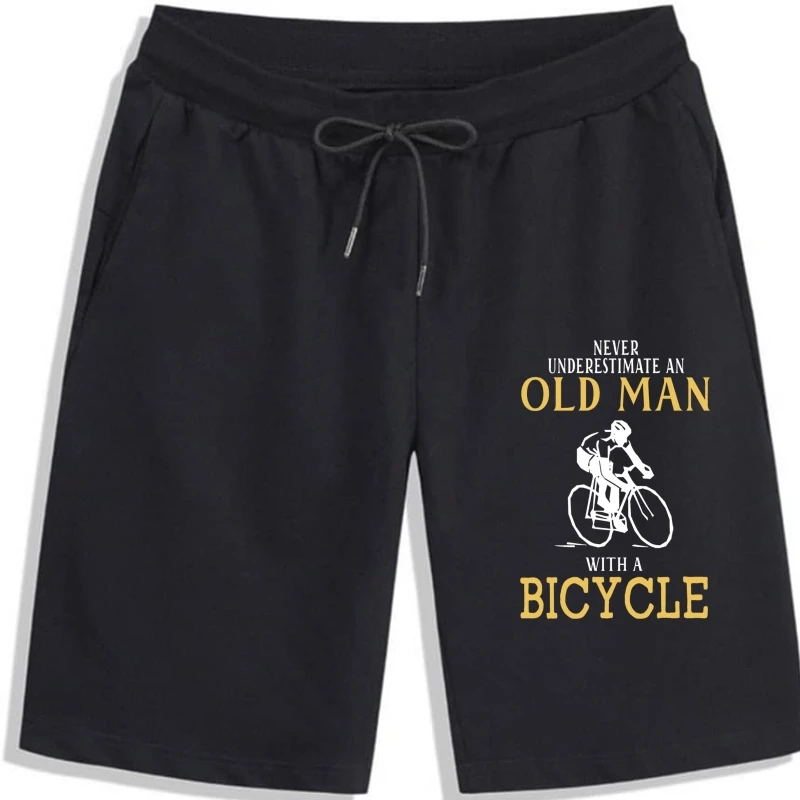 

Printed Round Men shorts for men Cheap Price Never Underestimate An Old Man With A Bicycle shorts for men