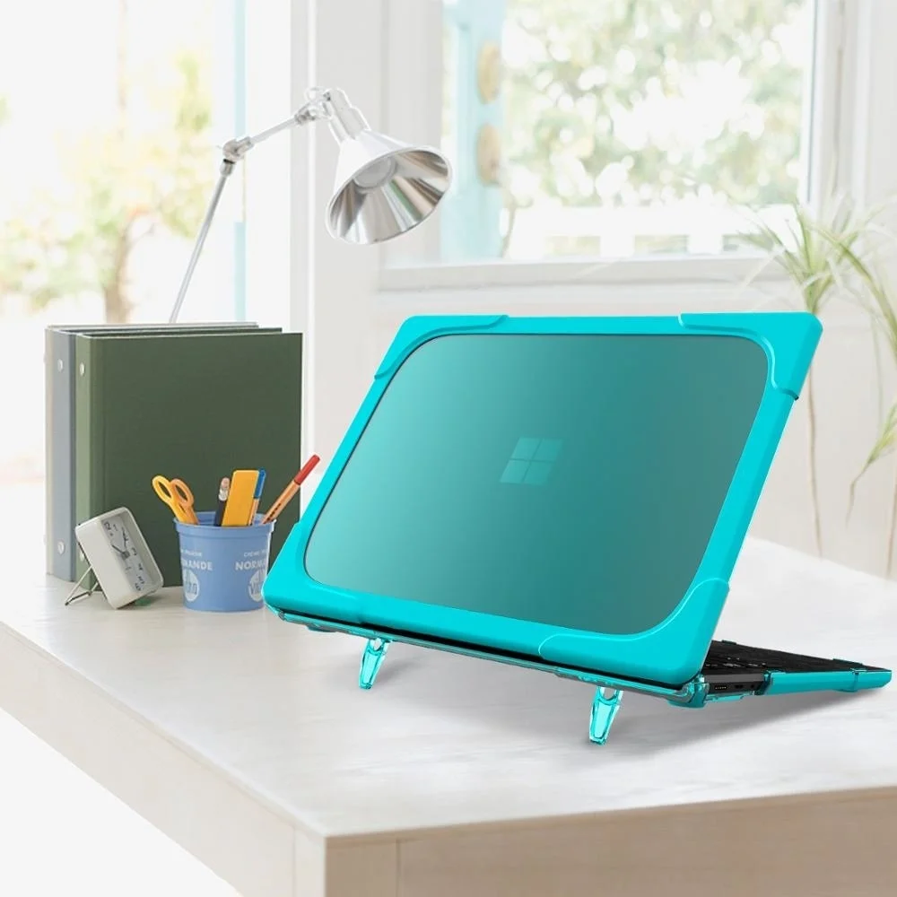 

For Microsoft Surface Laptop 2 3 13.5" 1769/1867 Ultra Thin Case w/ Kickstand Silicone Frosted translucent Shockproof Cover