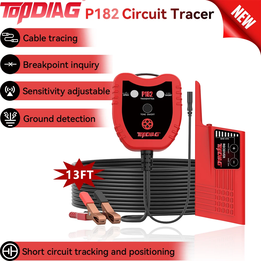 

TopDiag P182 Трассоискатель проводов