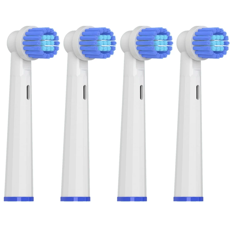 

Sensitive Replacement Brush Heads For Oral B D12 D16 D100 EB50 Dual Action Floss Electric Toothbrush Clean Soft Vacuum Heads