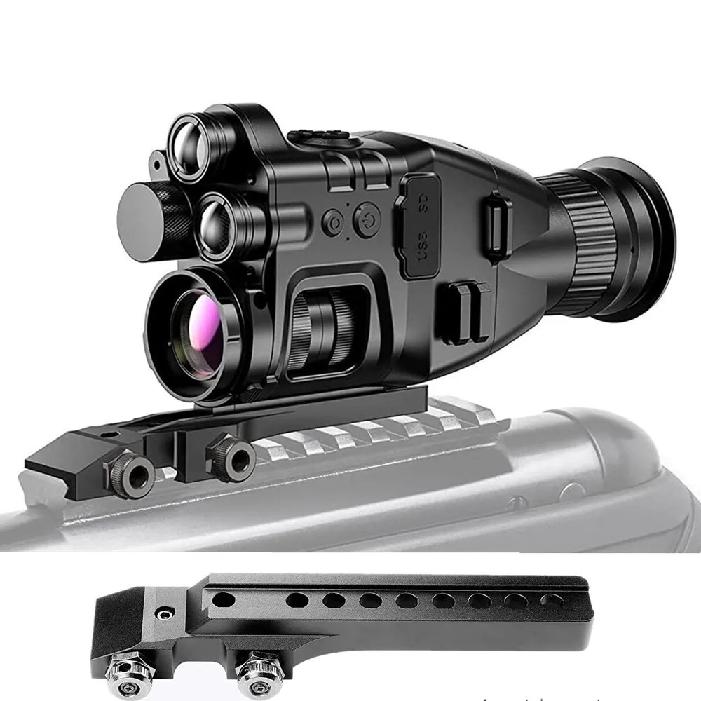 8 Times Optical Zoom Riflescope Monocular Wifi 400m Range Nv Scope Ir Hunting Camera Telescope