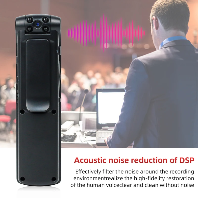 

HD 1080P Wireless Mini Camera Wifi Small Video Camcorder Pen Camera Body Cam Camera Loop Recording Cam Motion Detection