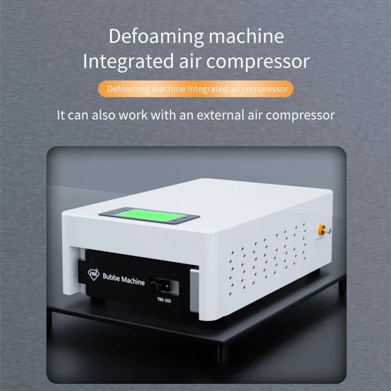 

TBK-505 buit in air Compressor Bubble Remover Machine LCD Screen OCA Autoclave Debubbler Mobile Phone LCD Refurbished Tools