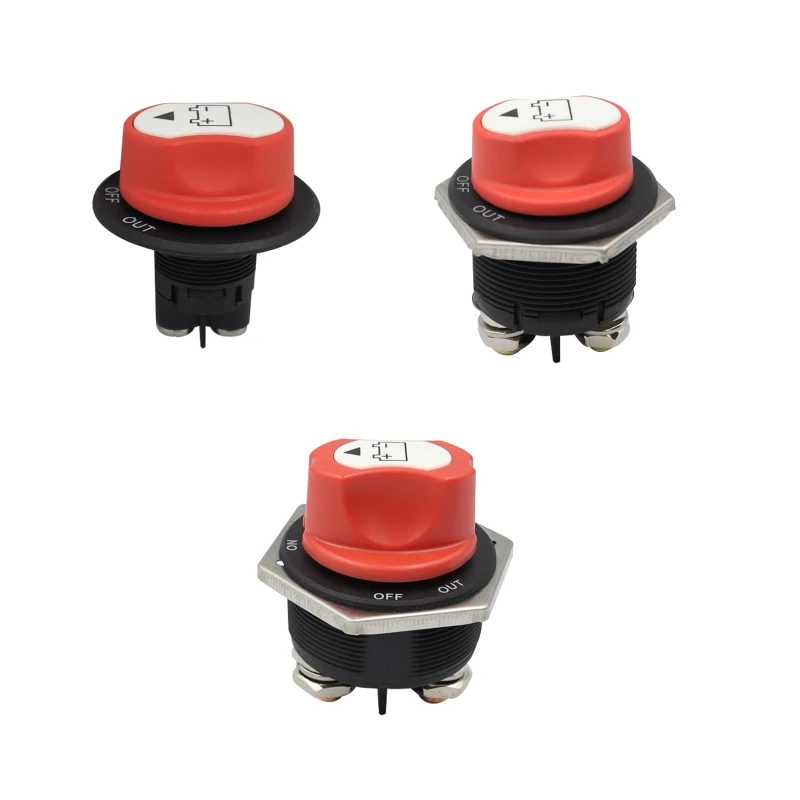

Auto Battery Disconnect Switch 50V Battery Master Cut Disconnect Isolator Safety High Current Battery Switch Drop Shipping