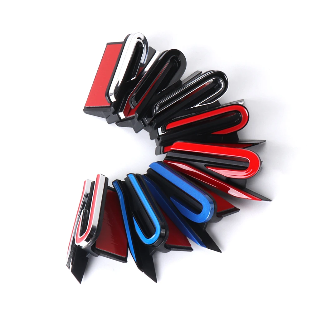 3d-наклейка на переднюю решетку автомобиля автомобильное украшение для Volkswagen VW R