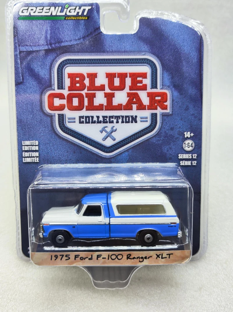 

Модель автомобиля Ford F-100 Ranger XLT из металлического сплава, 1:64, 1975