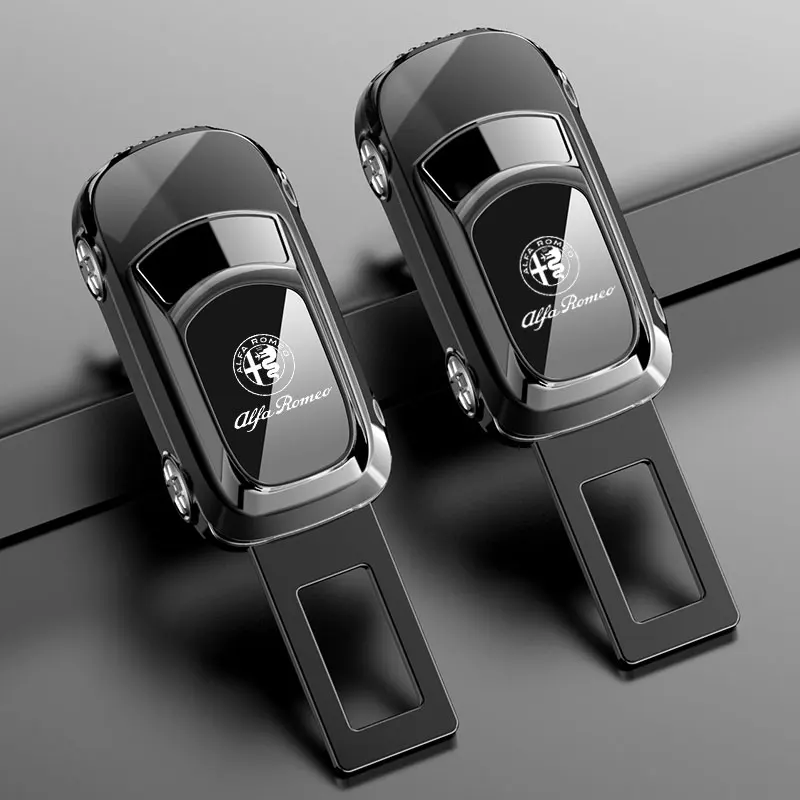Фото Наклейка на автомобиль для Alfa Romeo, удлинитель пряжки ремня безопасности, зажим-удлинитель, инструмент для удлинения ремня безопасности для Alfa Romeo Giulietta 159 Mito Giu №2