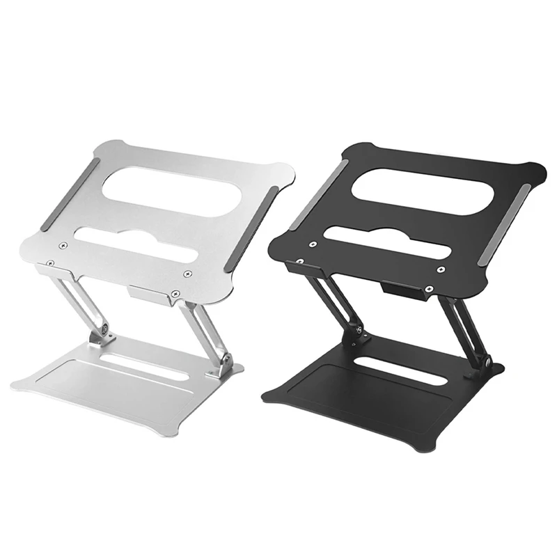 

Регулируемый и портативный держатель для ноутбука, алюминиевый держатель для ноутбука и компьютера с тепловым отверстием для стола
