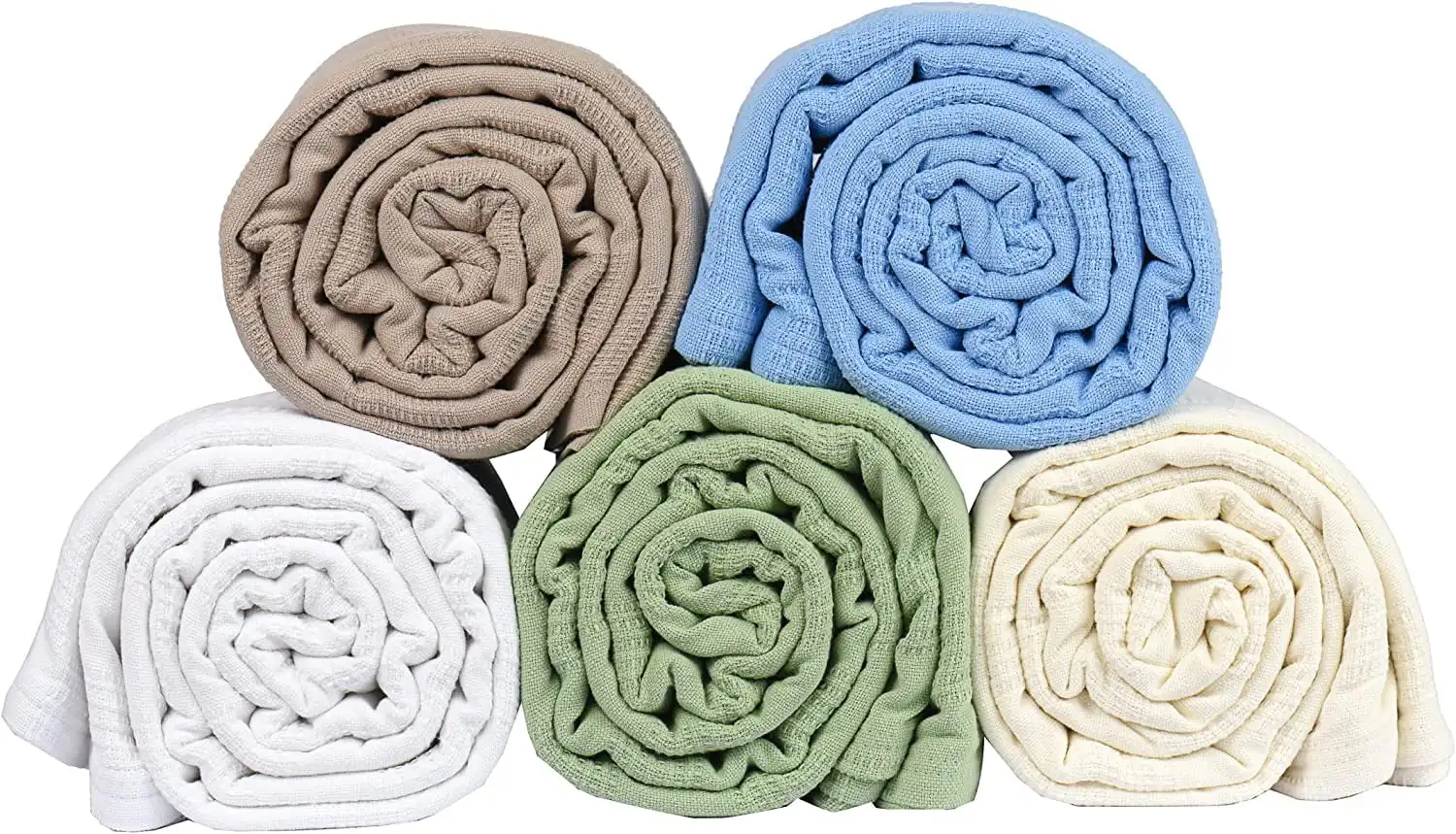 

Snagless Spread Blanket 74x100 in. - White Blanket For Sofa Bed Cover Fluffy Soft Bedspread On The Bed