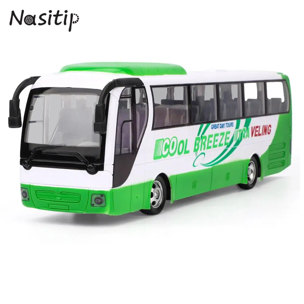 

Большой беспроводной пульт дистанционного управления NASITIP с светильник кой, перезаряжаемый Электрический туристический автобус, игрушки д...