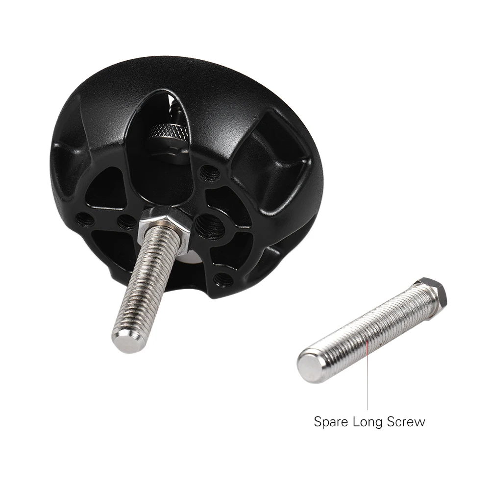 Адаптер для чаши Andoer из алюминиевого сплава адаптер 75 мм половинчатый плоский в