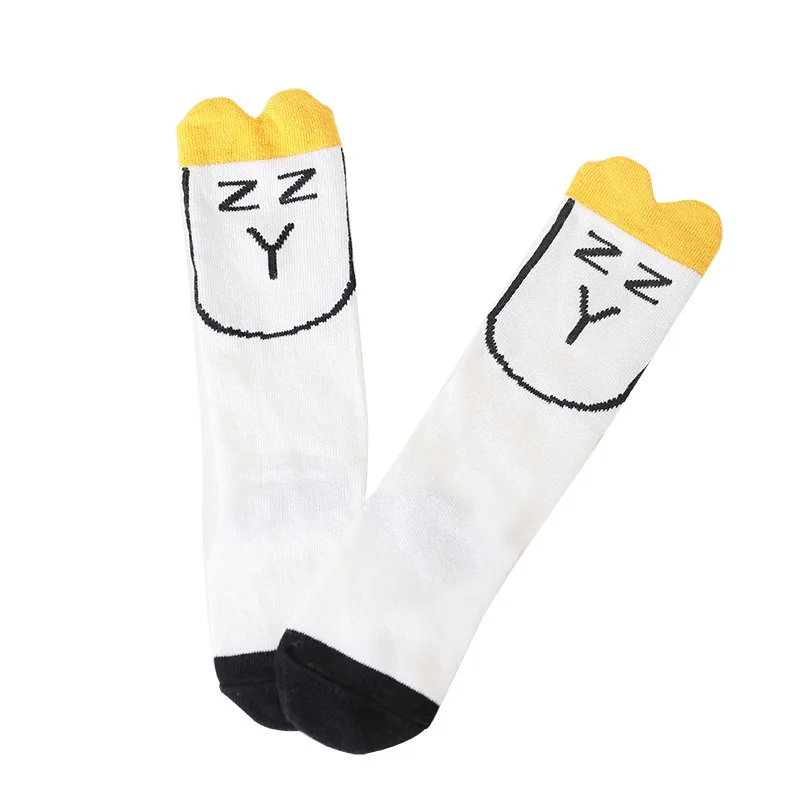 Официальный магазин зимние детские носки высокие для мальчиков и девочек милые