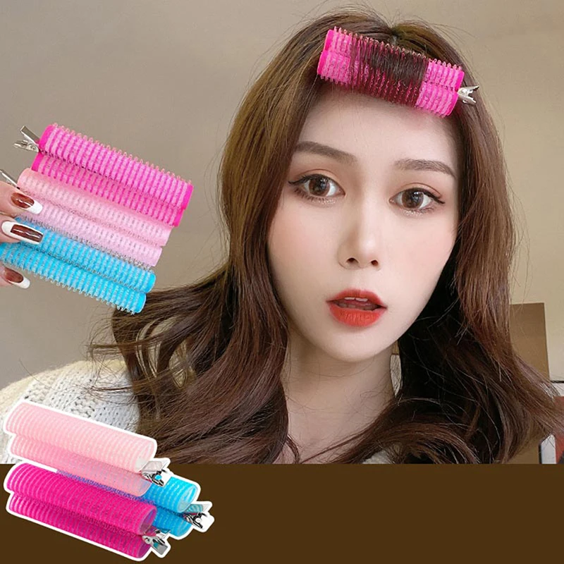 

1Pcs Bangs Hair Root Fluffy Hair Clips Lazy Hair Clips Hair Top Styling Curling Barrel Portable Korean Hair Clips Hair Rollers