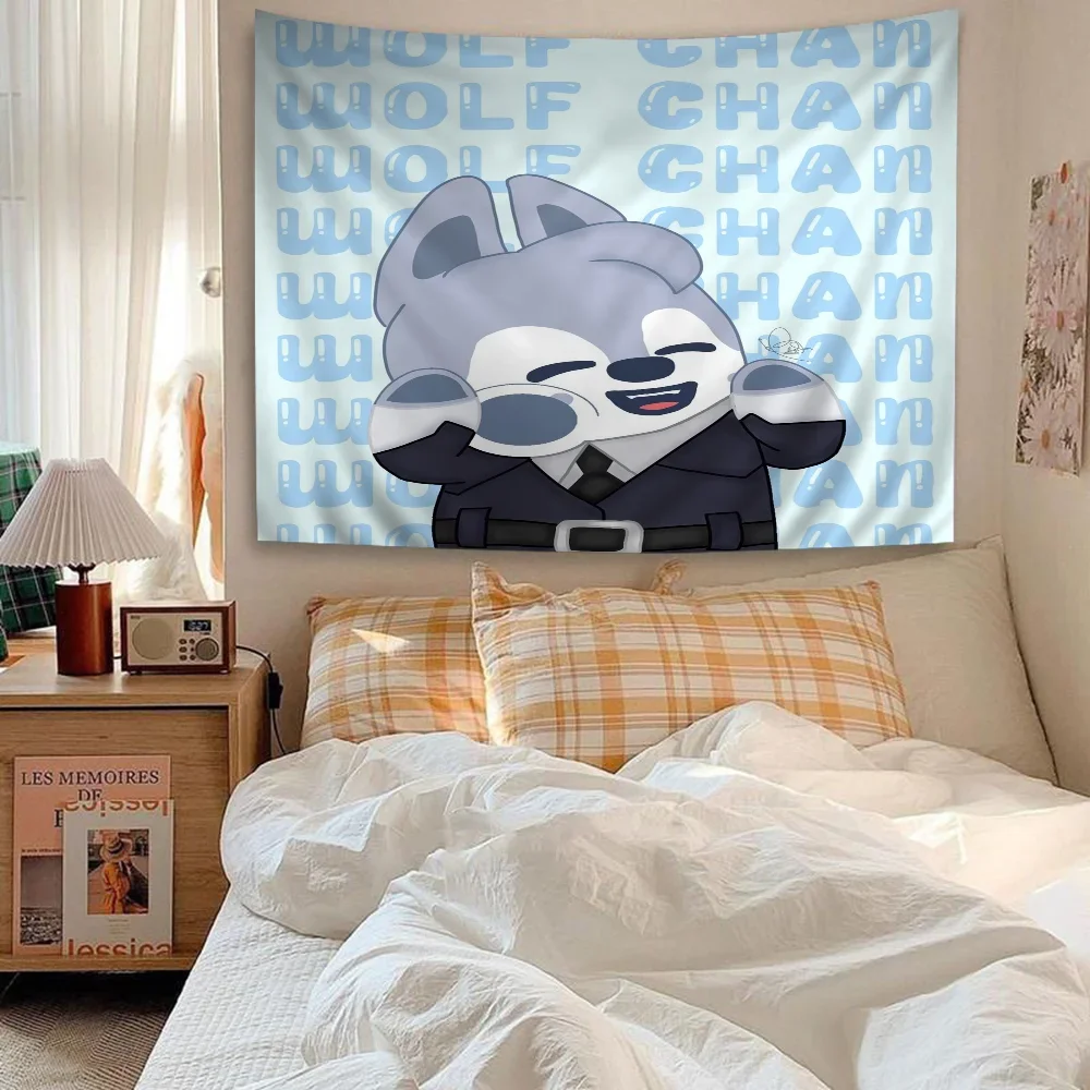Kpop бродячие дети S-skzoo DIY настенный гобелен подвесной Таро хиппи настенные коврики