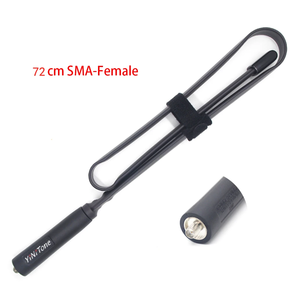 Cs Tactische Antenne Sma-Female Dual Band Vhf Uhf 144/430Mhz Opvouwbaar Voor Walkie Talkie Baofeng UV-5R UV-82 UV5R Pofung Uv82