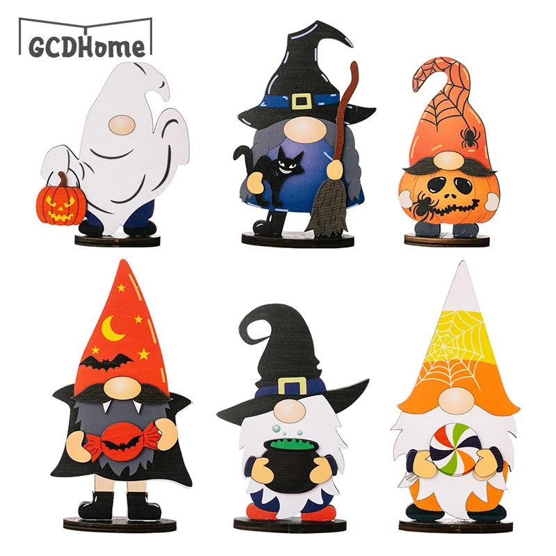 

1 шт., деревянные украшения для Хэллоуина