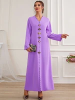 robe longue femme plus size dresses for women 2022 vestido longo abaya turkey islam arabic muslim modest long dress caftan