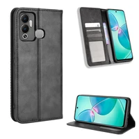 for infinix phone case flip scratch resistant leather wallet magnetic adsorption phone case infinix hot 12 play 12 12i phone bag