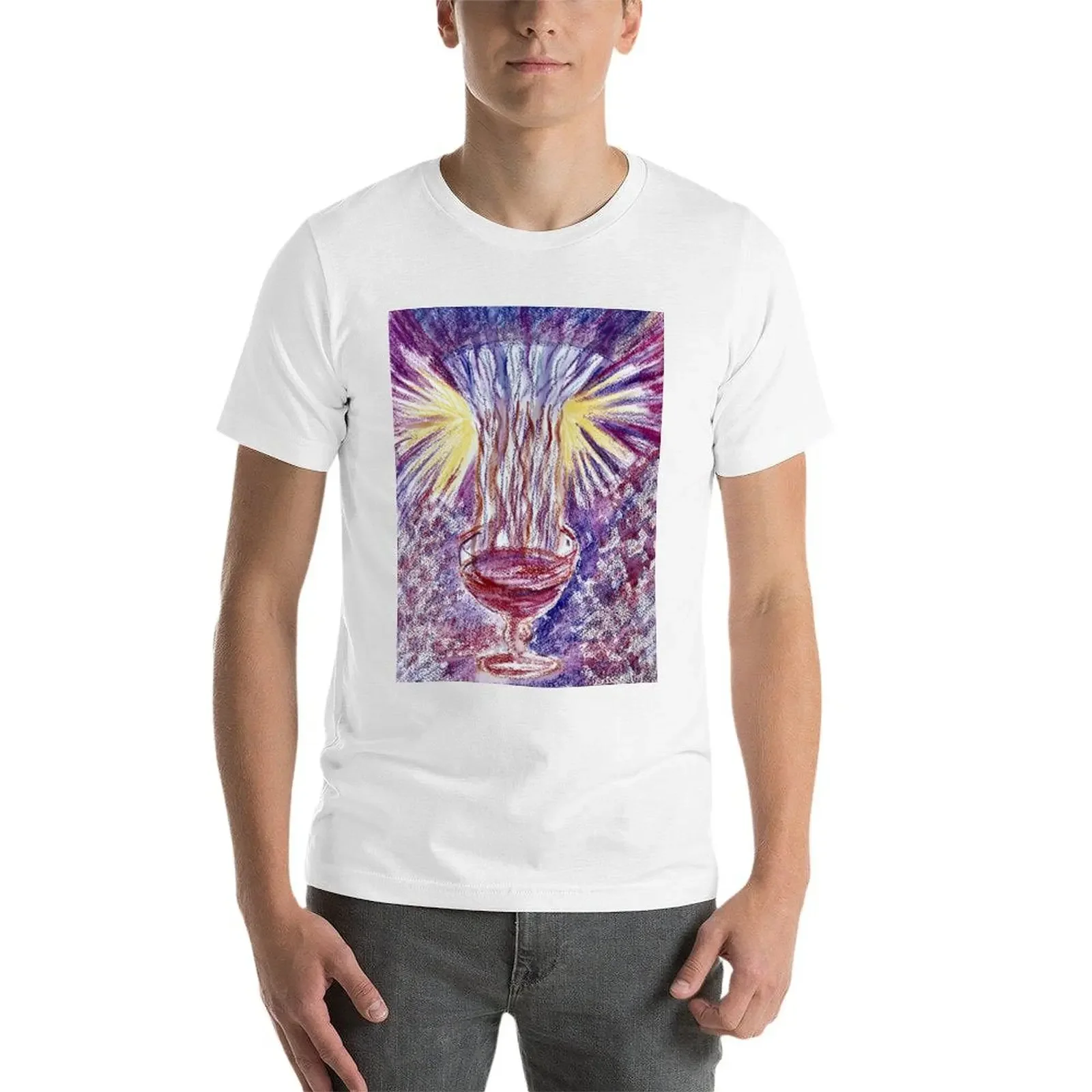 Футболка TRANSFORMATION/CHRISTIAN/SPIRITUAL/WATER мужская одежда таможенный дизайн свои