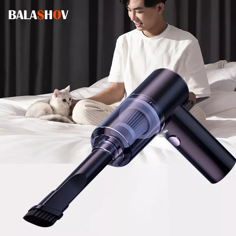 

Wireless Vacuum Cleaner 9000Pa Mini Portable Handheld Vacuum Cleaner High Power Super Suction Car Home Dual Purpose Rechargeable