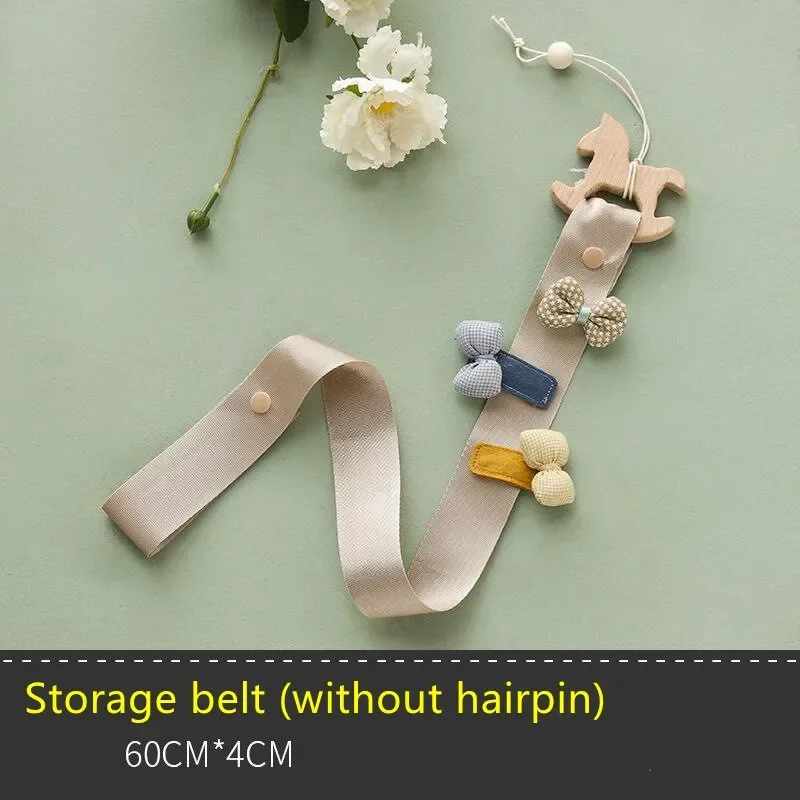 

Деревянный органайзер для заколок с животными