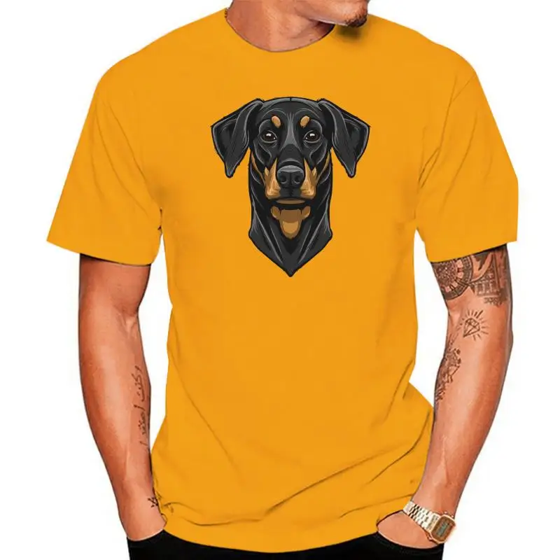 

2022 Summer Fashion Hot Doberman T-Shirt - Men Fathers Day Christmas Gift #7342 Tee shirt