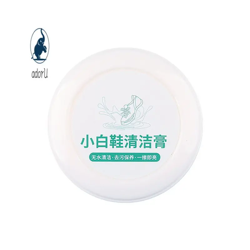 

Средство для ухода за кроссовками с двойным эффектом, Полировочный артефакт, очищающий крем без воды для очистки, многоразовый очищающий крем с одной салфеткой