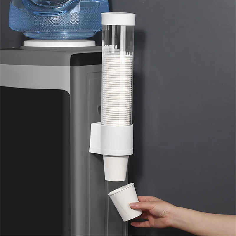 

Автоматический диспенсер для домашних стаканчиков, одноразовый держатель для хранения пыли из пластика и бумаги, автоматическое устройств...