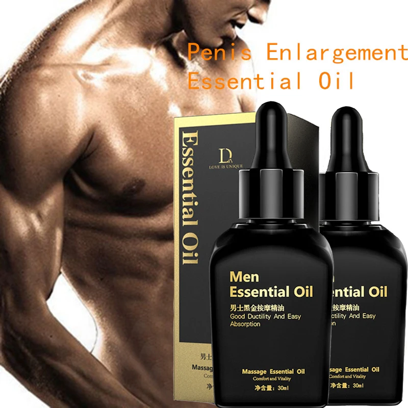 Three Scouts Natural Plant Extracts Penis Enlargement Oils Sex Delay Oils Lubricant Health Care Men Increase Big Dick Growth Thi