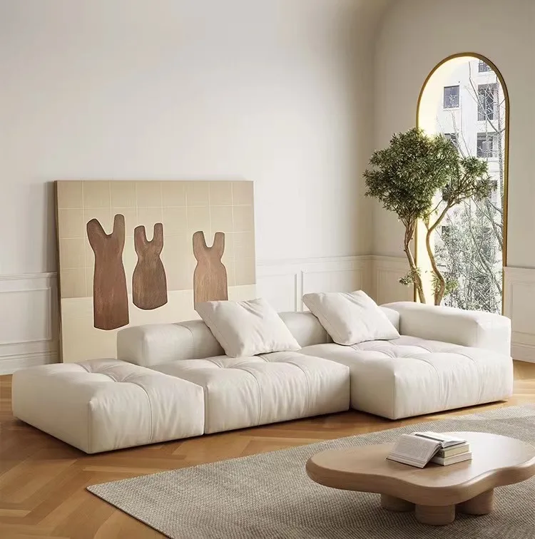 Большой мягкий тафтинговый диван Sergio Bicego The Pixel Модульный Секционный Высоко