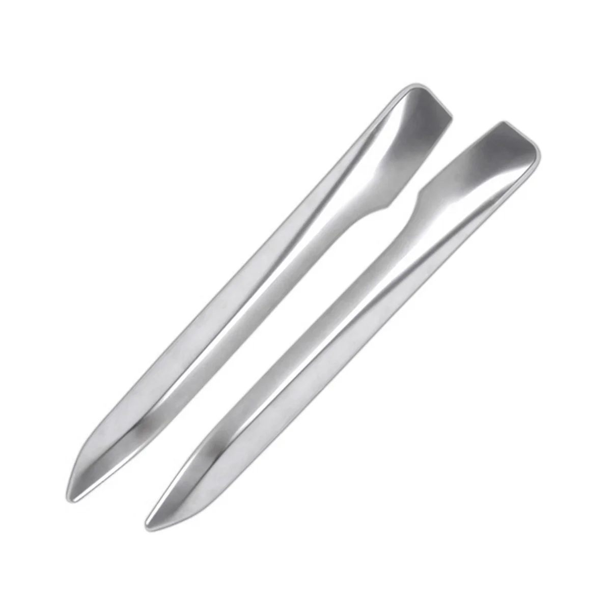 2 шт. серебристые хромированные задние крышки для BMW F48 X1 2016-2019