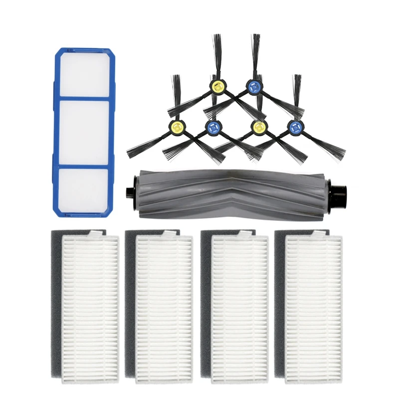 

Запчасти для пылесоса Ilife A7 A9S, сменные детали, основной фильтр, боковая щетка