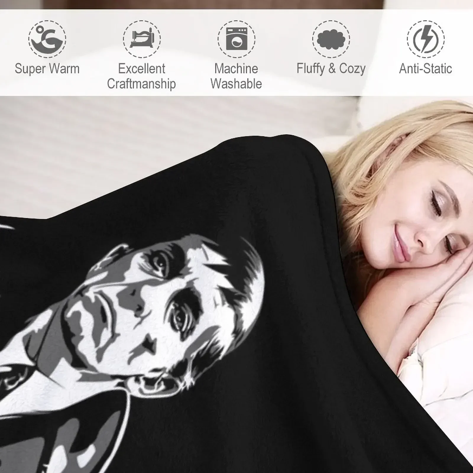 Одеяло Dark Shadows Barnabas Collins для детских зимних кровати движущиеся одеяла