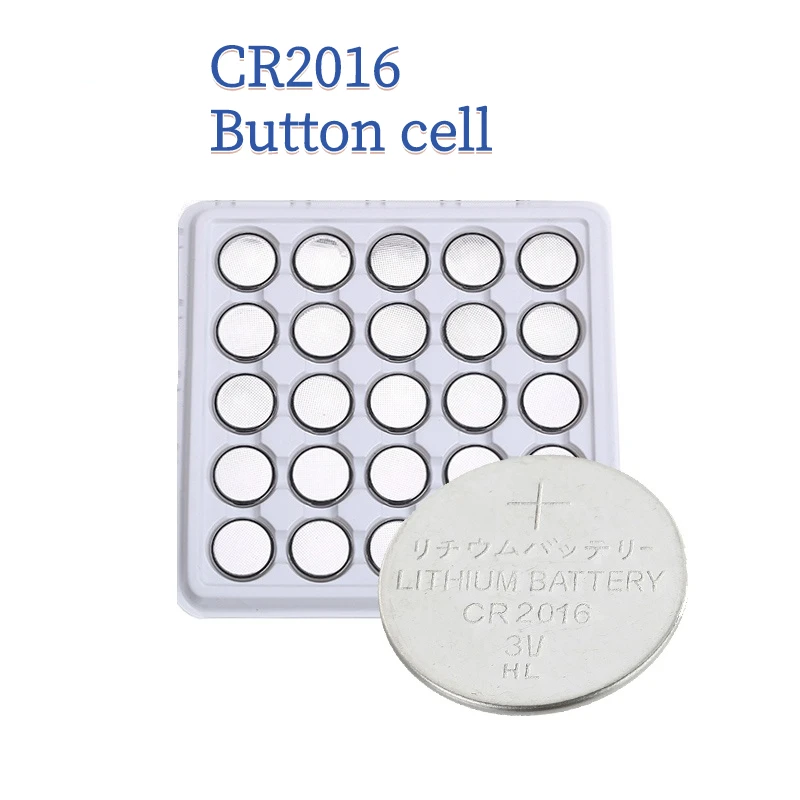 100/200/500pcs CR2016 LM2016 BR2016 DL2016 Cell Coin Lithium Button Battery 3V CR 2016 For Watch Electronic Toy Remote