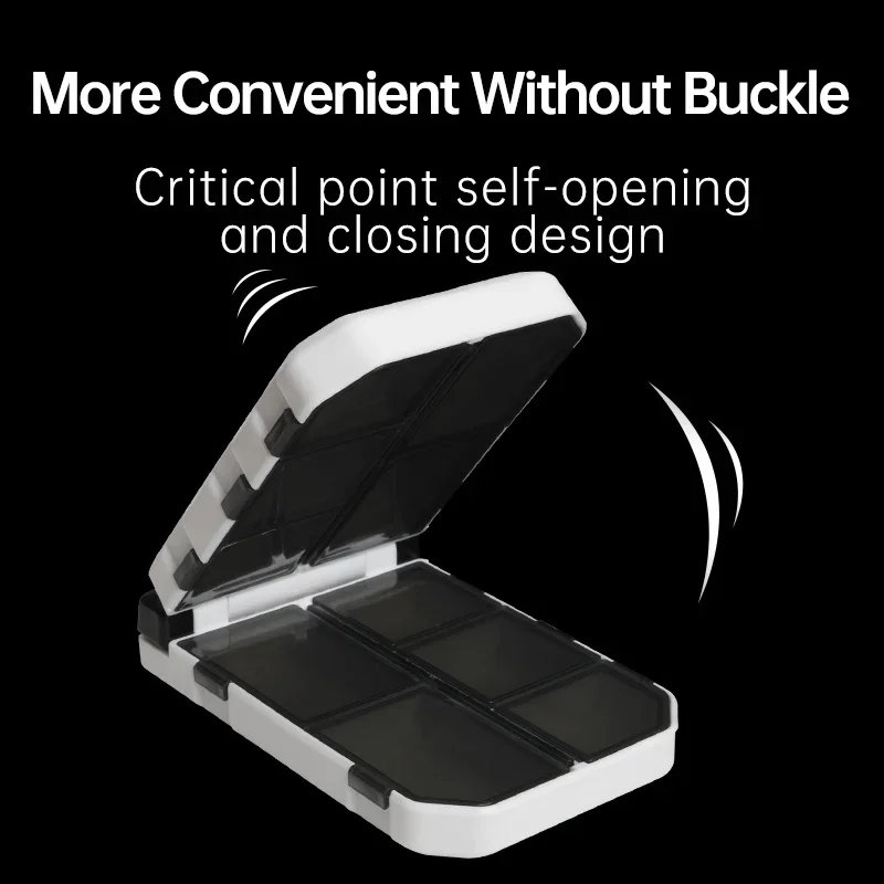 KINGDOM-Коробка для рыболовных снастей мини-футляр хранения коробка летающих ящик