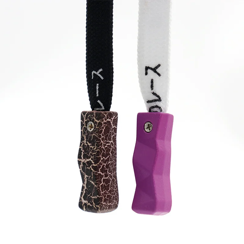 100pcs/pck Wholesale Weiou Lace Accessory 25*8mm Drawcord Metal Tips Sneaker String Luxurious Aglets Brown/Purple Durable Heads