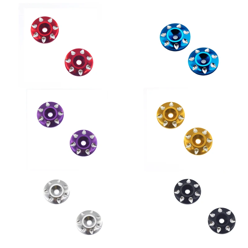 

Металлические винтовые шайбы M3 с хвостовым крылом для внедорожников, грузовиков, радиоуправляемых автомобилей масштаба 1/8 1/10