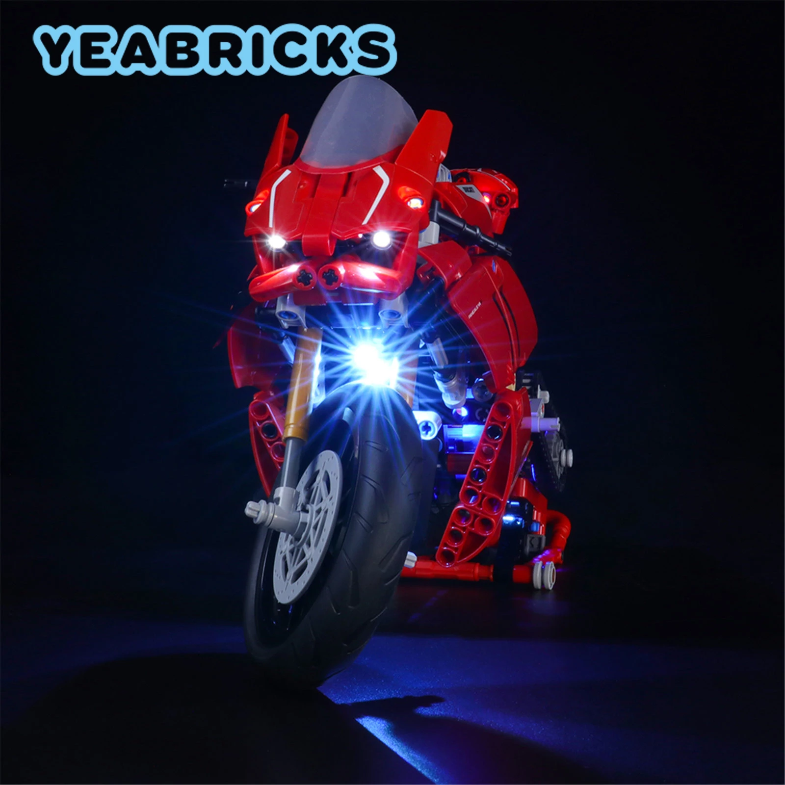 

YEABRICKS набор со светодиодной подсветкой для 42107 строительных блоков (без модели) игрушки для детей